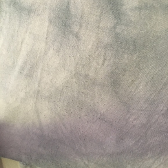 AMERICAN EAGLE Blue Gray Tie Dye Strappy Neck - Picture 3 of 4